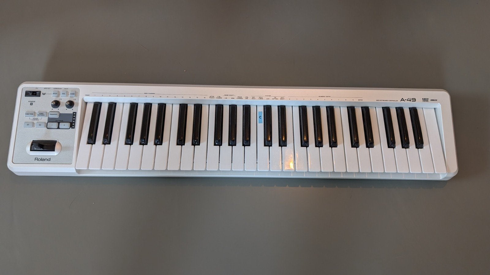 Roland A-49 MIDI Keyboard Controller, Gebruikt, Roland, Midi-aansluiting, Ophalen