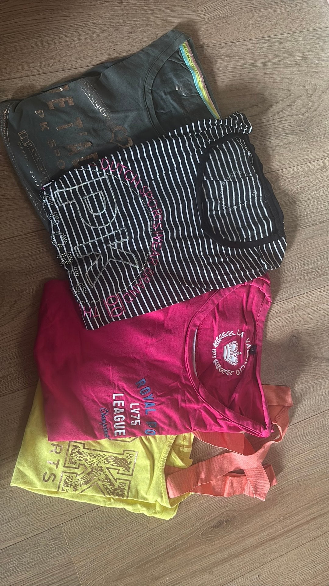 Shirtjes PK paardrijden maat S, Ophalen, Gedragen, Maat 36 (S)