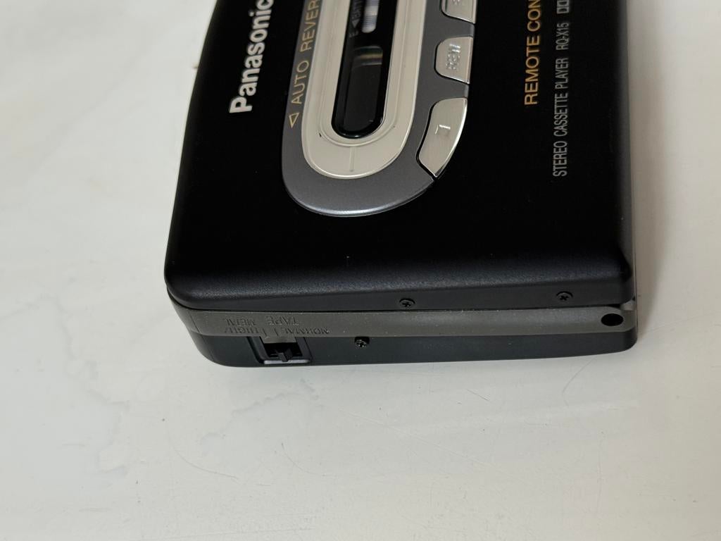 Panasonic RQ-X15 Walkman - Topstaat, nieuw snaartje nodig, Audio, Tv en Foto, Walkman, Panasonic, Ophalen of Verzenden, Panasonic