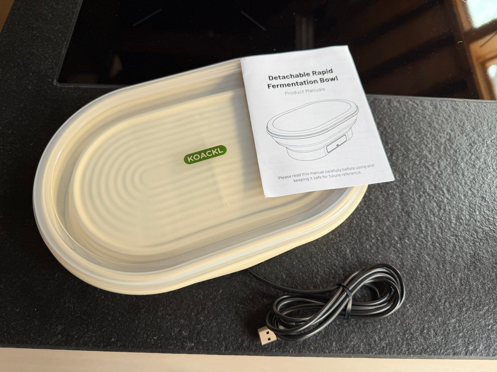Detachable Rapid Fermentation Bowl, Huis en Inrichting, Beige, Overige typen, Kunststof, Ophalen of Verzenden