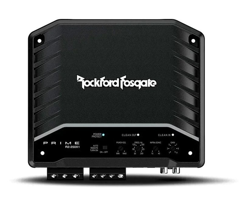 Rockford Fosgate R2-250X1 Monoblok versterker, Auto diversen, Autospeakers, Audio Design, Nieuw, Am Breilingsweg 3, 76709 Kronau, Duitsland