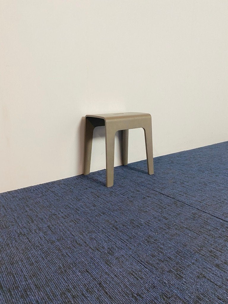 2 x Kruk Bla Station Bimbo - design Peter Brandt - grijs