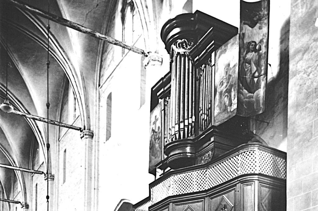 968403	Hattem	Gld 1972 Orgel	Ned Herv kerk, Ophalen of Verzenden, 1960 tot 1980, Ongelopen, Gelderland