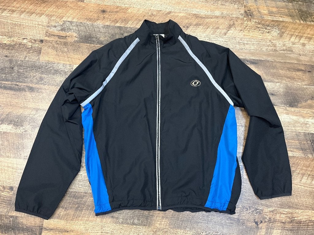 Lichtgewicht Running jack - Fietsjas – Maat XL – NIEUWSTAAT!, Kleding | Heren, Zwart, Maat 56/58 (XL), Ophalen of Verzenden, Zo goed als nieuw