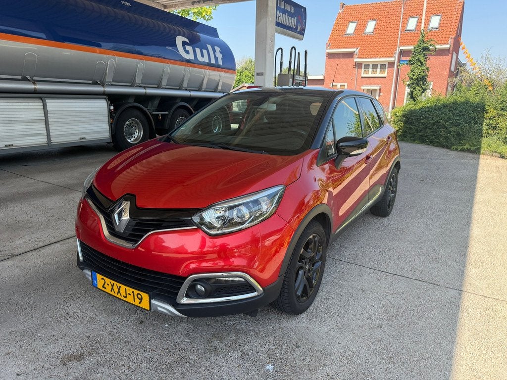 Renault Captur 1.2 TCe Helly HansenAUTOMAAT,ACHTERUITCAMERA,, Auto's, Renault, Zwart, 4 cilinders, Origineel Nederlands, SUV of Terreinwagen