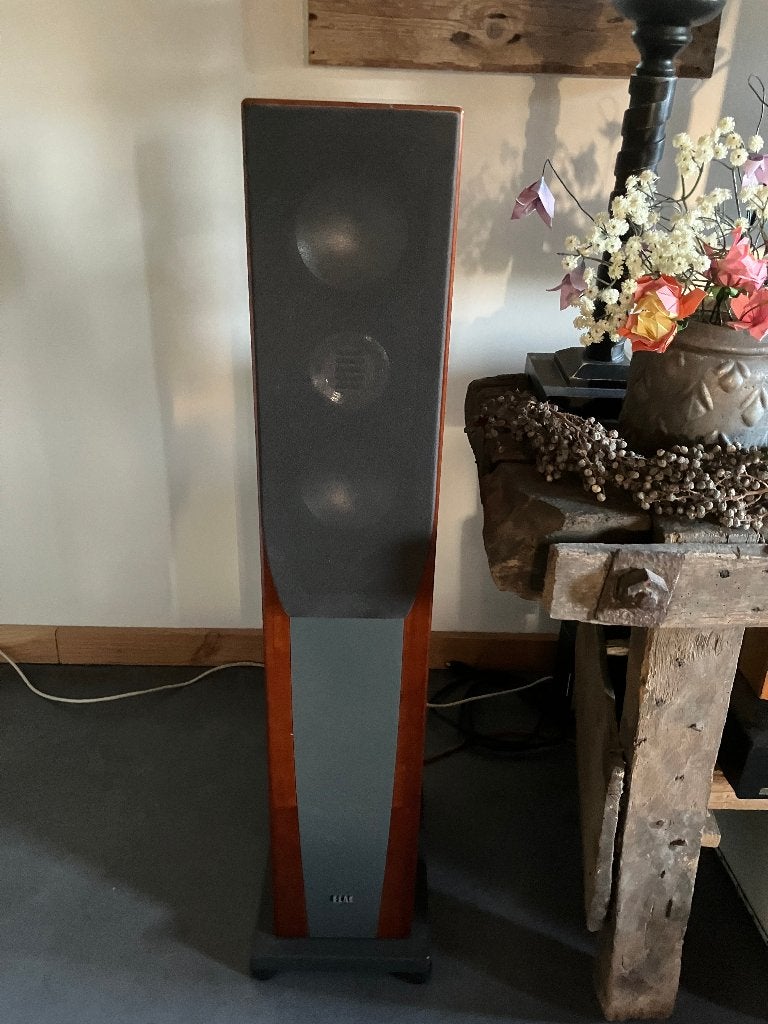 Elac fs 207.2, Gebruikt, 120 watt of meer, Front, Rear of Stereo speakers, Ophalen