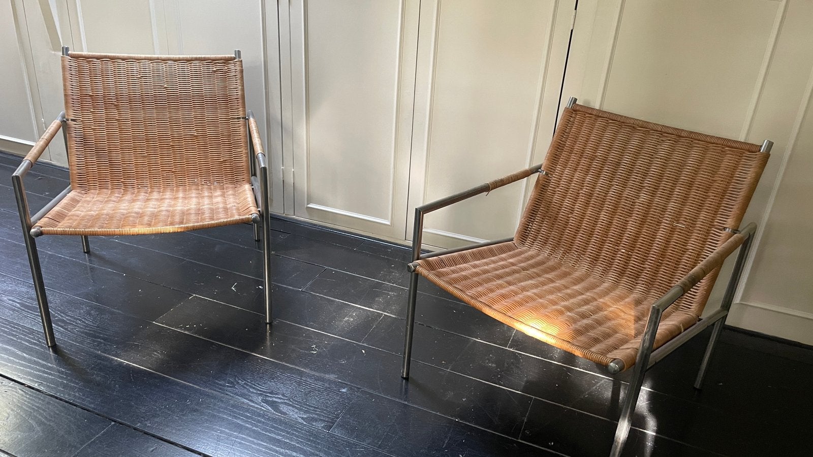 2 Spectrum Fauteuil SZ 01, Martin Visser, Tuin en Terras, Ophalen of Verzenden, Gebruikt