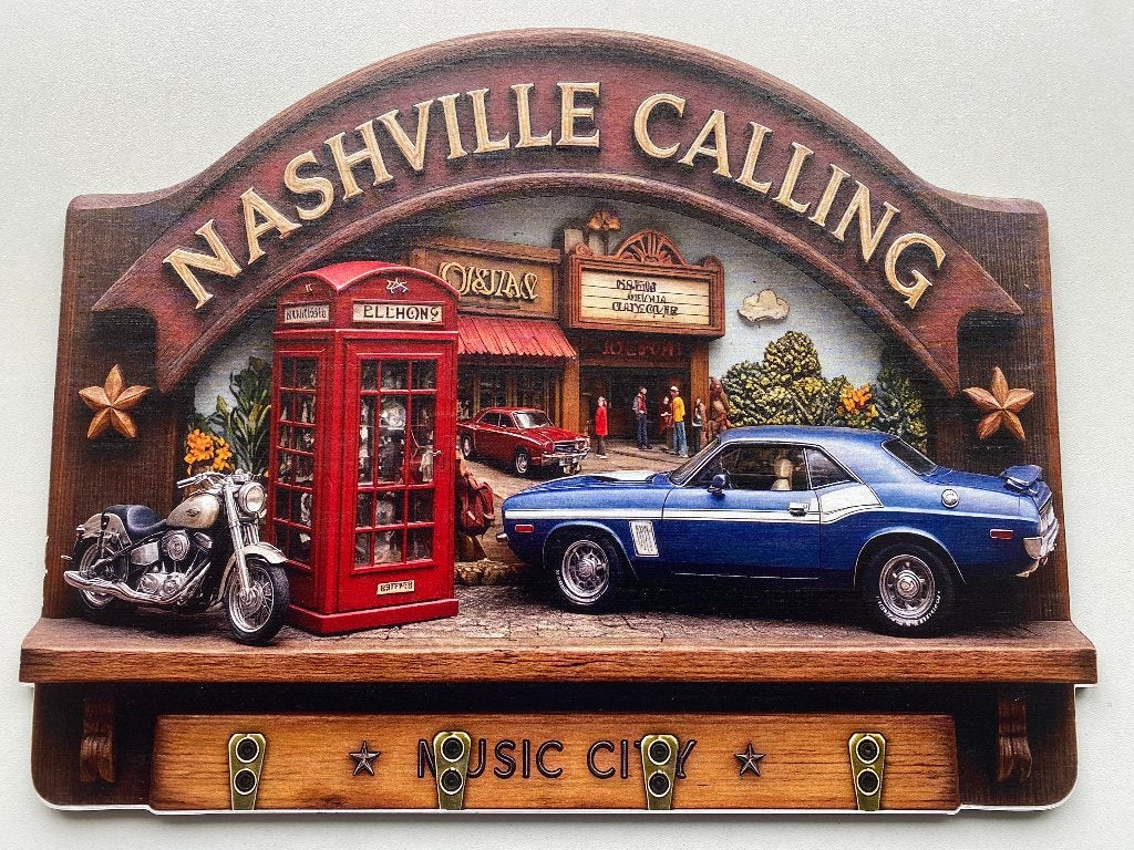 Wand Bordjes - Nashville Calling & Route 66, Ophalen of Verzenden, Nieuw, Bus of Vrachtwagen, Overige merken