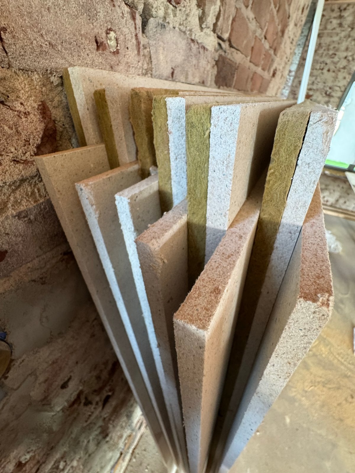 Fermacell Estrich Element isolatieplaten 6 stuks, Doe-het-zelf en Verbouw, Overige materialen, 4 tot 8 cm, Gebruikt, Vloerisolatie