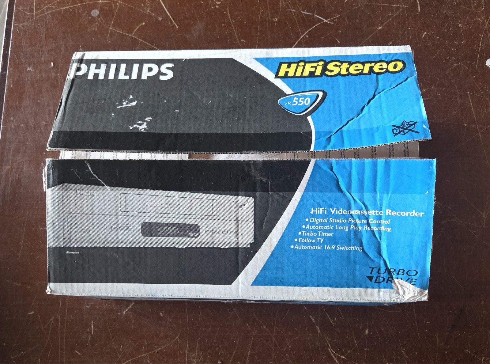 Philips VR 550 HIFI Stereo VHS Video Recorder, Nieuw, Ophalen of Verzenden, X, X