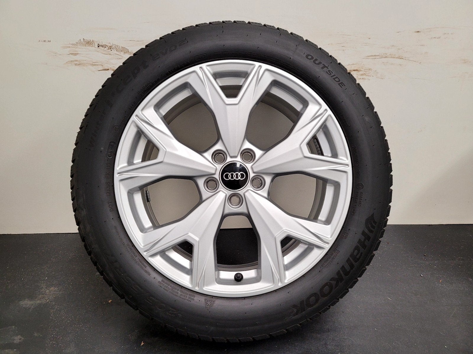 17 inch Audi A1 velgen 205 55 17 winter 8mm seat skoda vw, Ophalen, Banden en Velgen, Nieuw, 17 inch