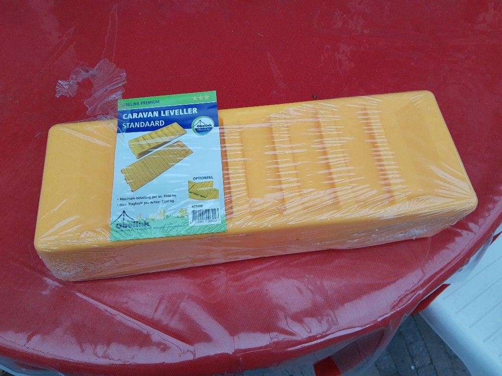 Leveler geel, Caravans en Kamperen, Ophalen of Verzenden, Nieuw