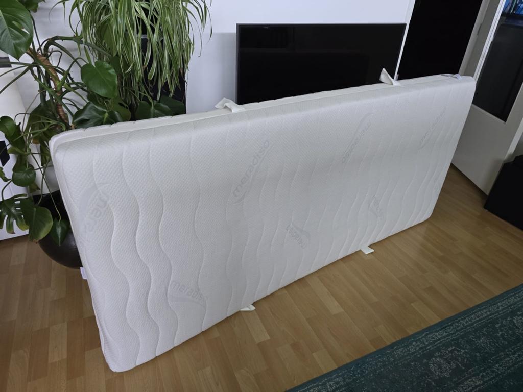MERADISO 7-zones koudschuimmatras 90x200 (H2) - Goede staat, Ophalen, 90 cm, Eenpersoons, Zo goed als nieuw