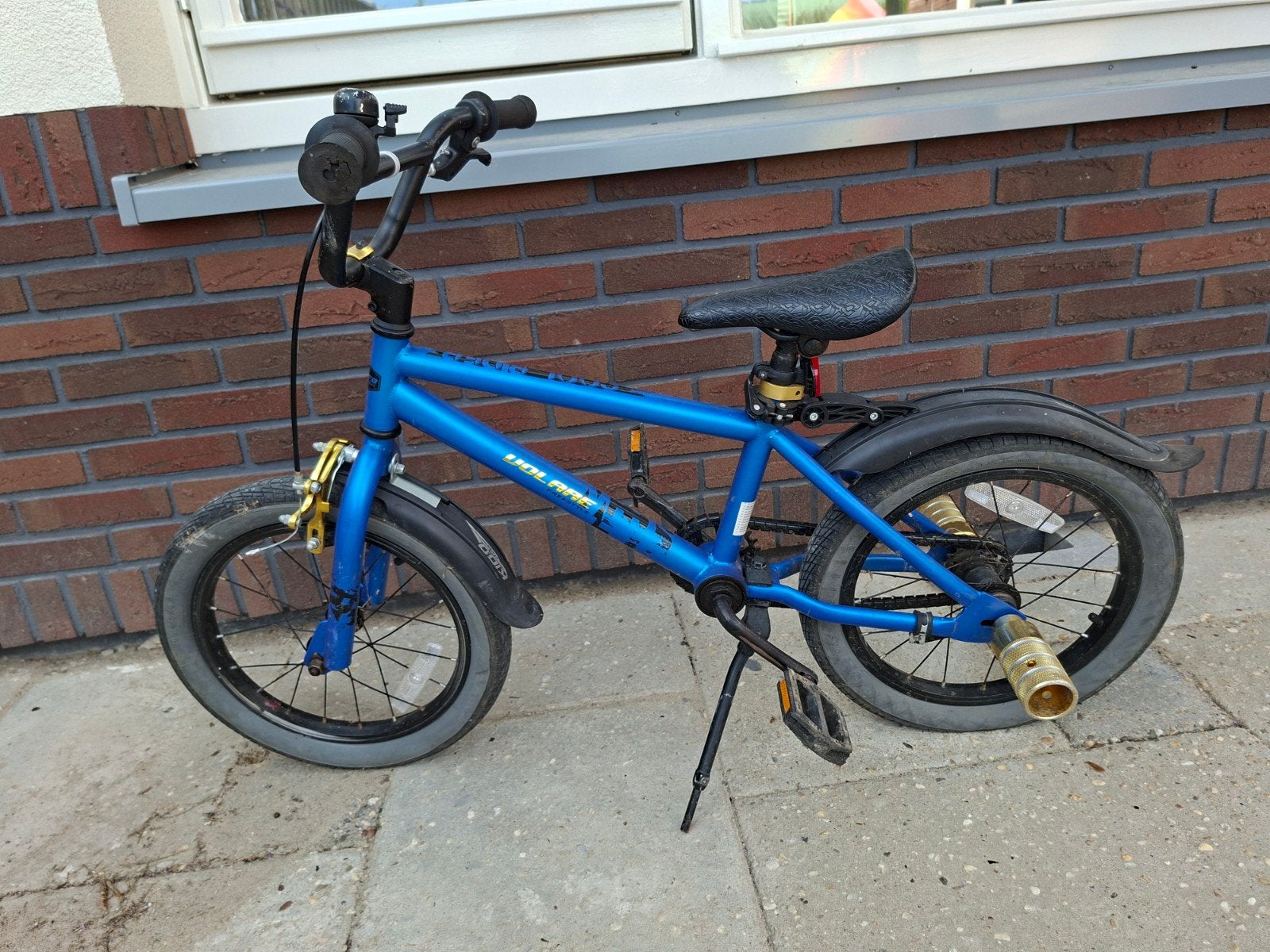 16 inch crossfiets, Ophalen, Gebruikt, Staal, 16 tot 20 inch