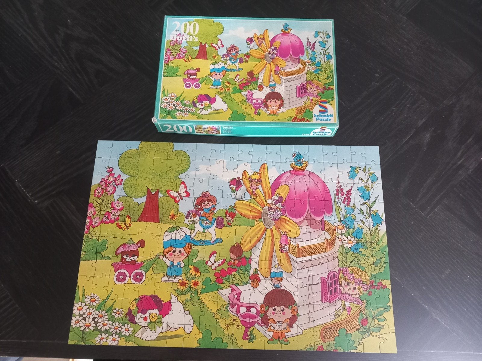 Schmidt Puzzle 200 stukjes - Dufties charmkins, Gebruikt, Duitsland, Schmidt Spiele, Ophalen of Verzenden