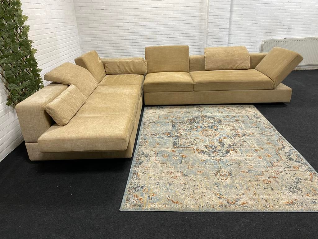 Cor Kaja design hoekbank - Gratis Levering, Gebruikt, Ophalen of Verzenden, Vierpersoons of meer, Stof