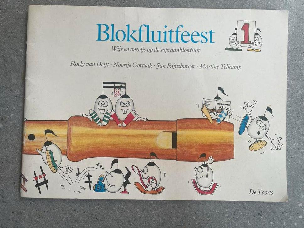 Blokfluitfeest - Boek voor Blokfluitles & AMV, Gebruikt, Overige genres, Les of Cursus, Ophalen of Verzenden