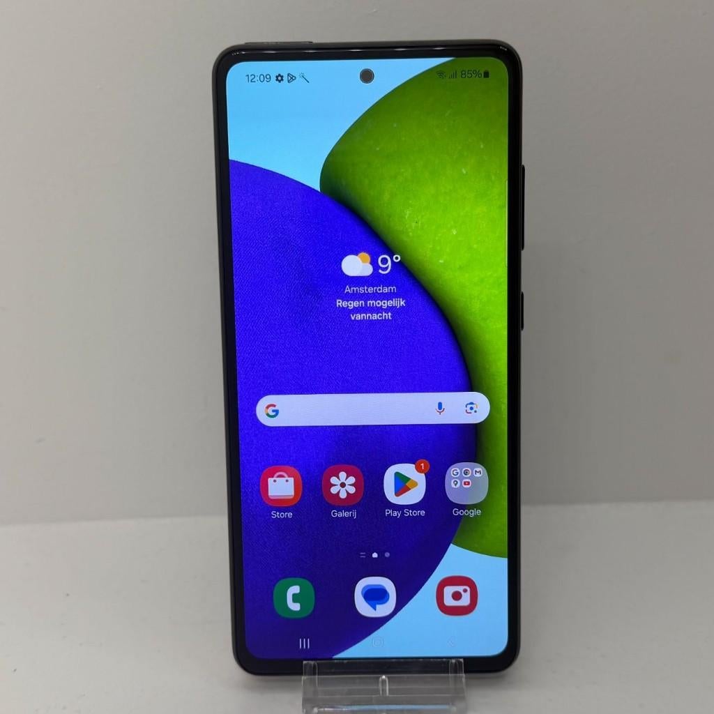 Samsung Galaxy A52 128GB Zwart | Met garantie, Telecommunicatie, Mobiele telefoons | Samsung, Toulonselaan 72, Touchscreen, Ophalen of Verzenden
