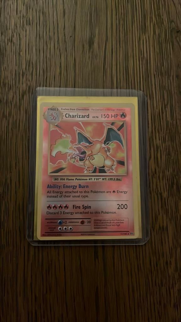 Charizard, Ophalen of Verzenden, Gebruikt, Losse kaart