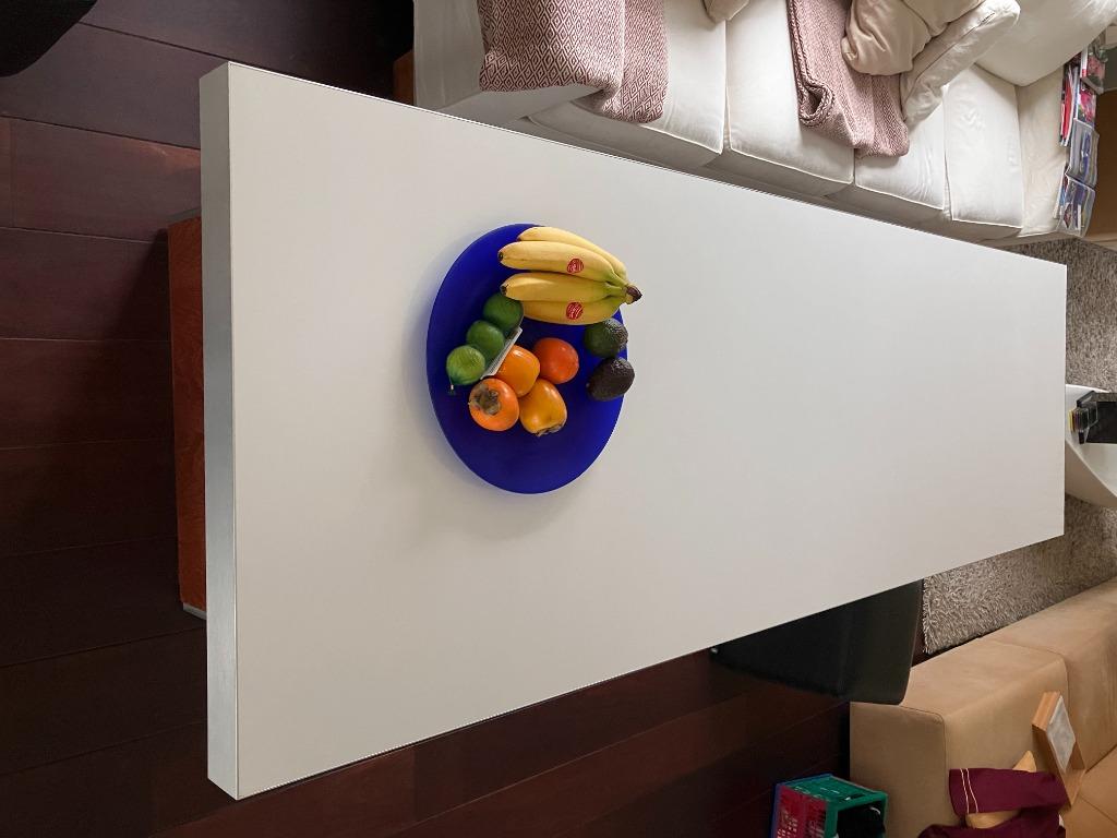 tafel, Ophalen, Kunststof, Gebruikt, 200 cm of meer
