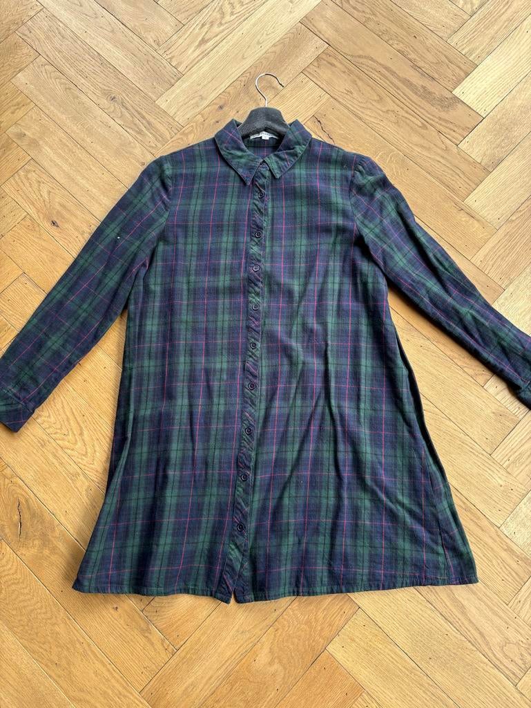 Geruite blouse jurk van Glamorous Petite, Kleding | Dames, Ophalen of Verzenden, Zo goed als nieuw, Maat 36 (S), Boven de knie