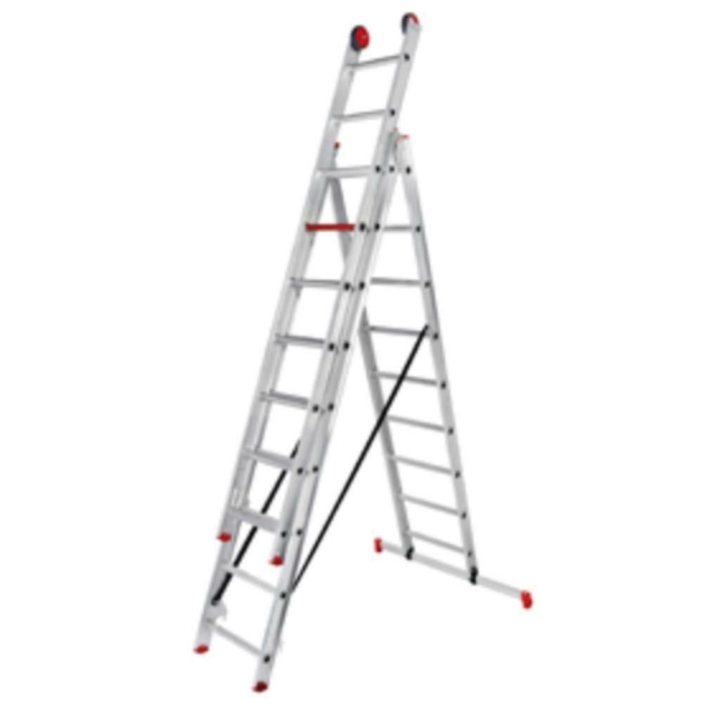 Ladder Altrex | Allround 3x12, Doe-het-zelf en Verbouw, Ladders en Trappen, Ophalen, Nieuw, Ladder, Opvouwbaar of Inschuifbaar