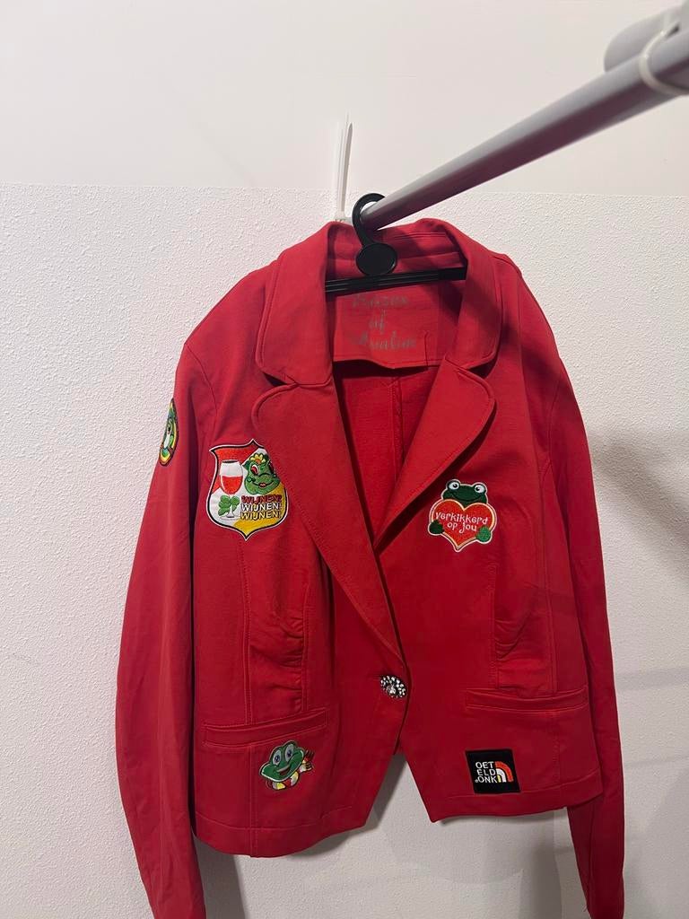 Oeteldonk Jasje Dames Maat 46 (XXL), Kleding | Dames, Carnavalskleding en Feestkleding, Ophalen, Carnaval, Maat 46/48 (XL) of groter