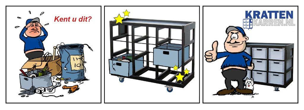 KRATTENKARREN.NL, Verzenden