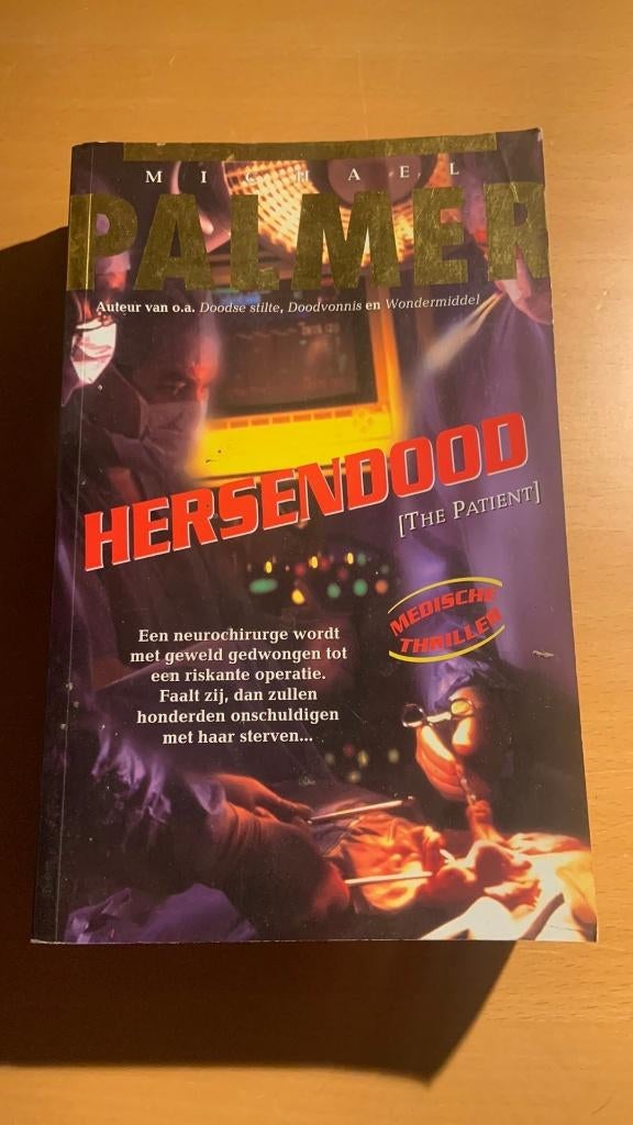 Michael Palmer - Hersendood, Ophalen of Verzenden, Zo goed als nieuw
