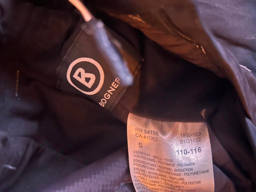 Bogner Skibroek Maat 110/116, Ophalen of Verzenden, Gebruikt, Jongen of Meisje, Overige typen