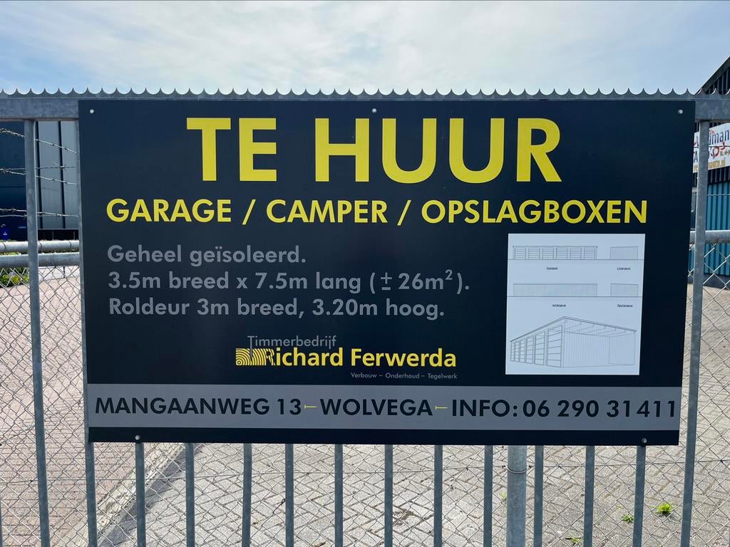 Garage / opslag  Steenwijk  en Wolvega