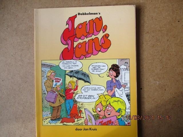 adv0345 jan jans dobbelman, Boeken, Eén stripboek, Ophalen, Gelezen