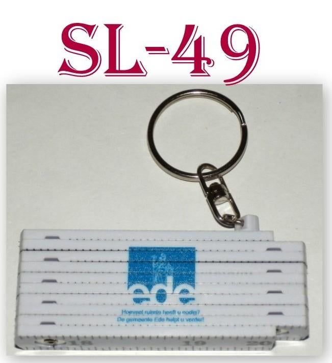 SL49  Sleutelhanger - Halve duimstok Gemeente Ede, Ophalen of Verzenden, Zo goed als nieuw, Stad of Land