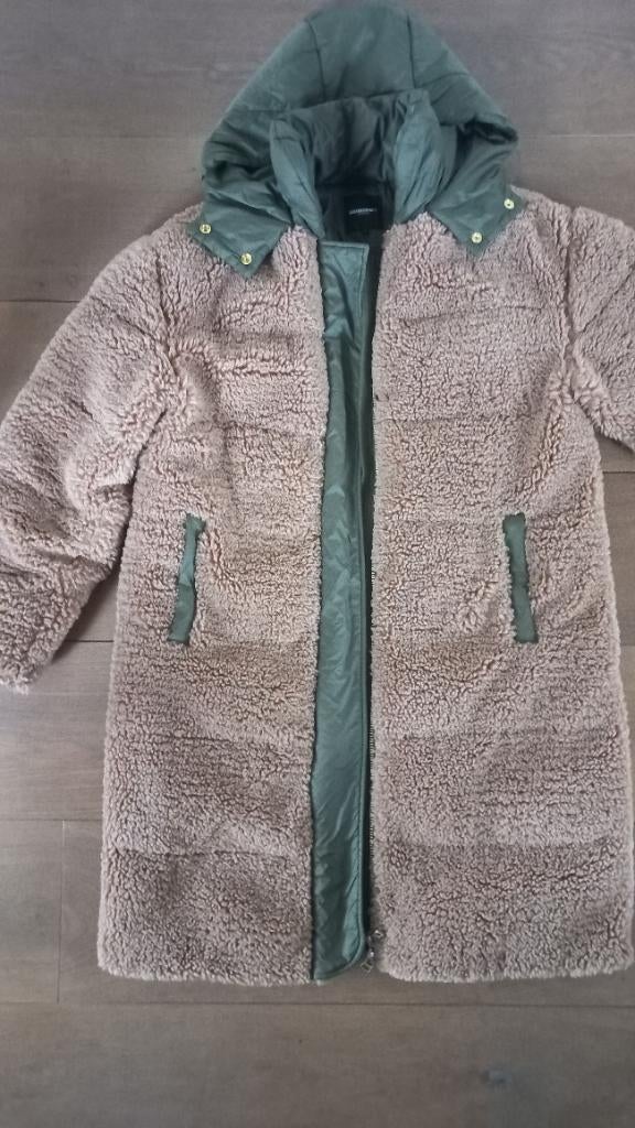 Z.g.a.n! Goosecraft teddy jas maat M, Kleding | Dames, Maat 38/40 (M), Goosecraft, Zwart, Ophalen of Verzenden