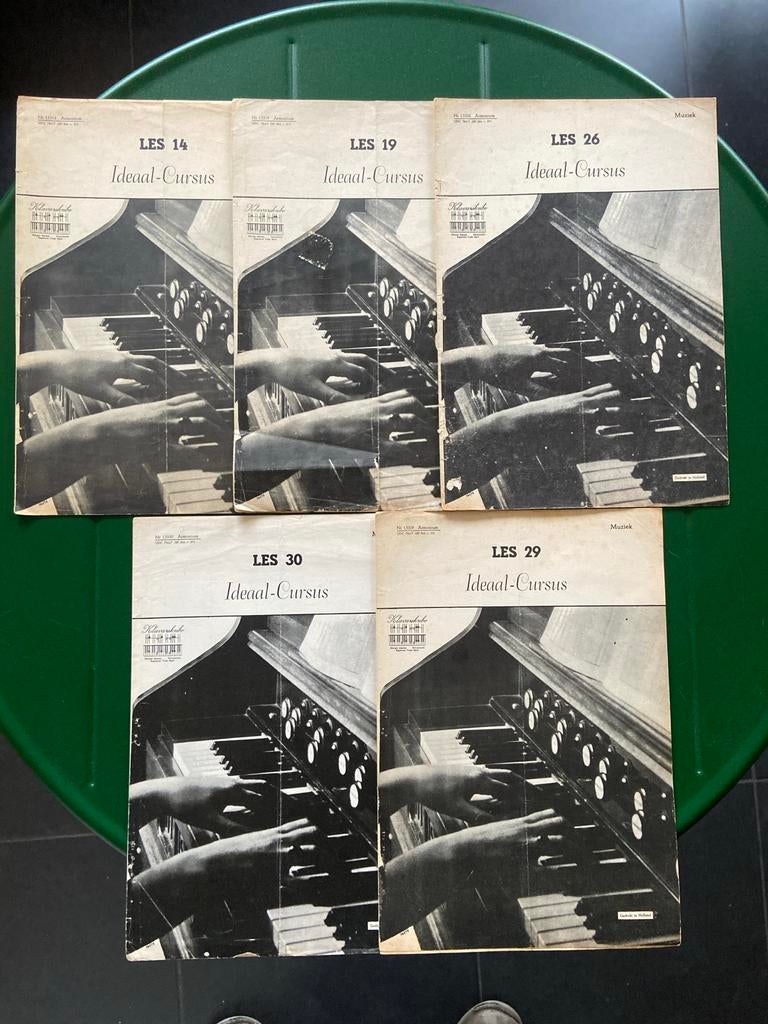Klavarskribo 5 Ideaal-Cursus Muzieklessen - Diverse Lessen, Orgel, Gebruikt, Klassiek, Les of Cursus