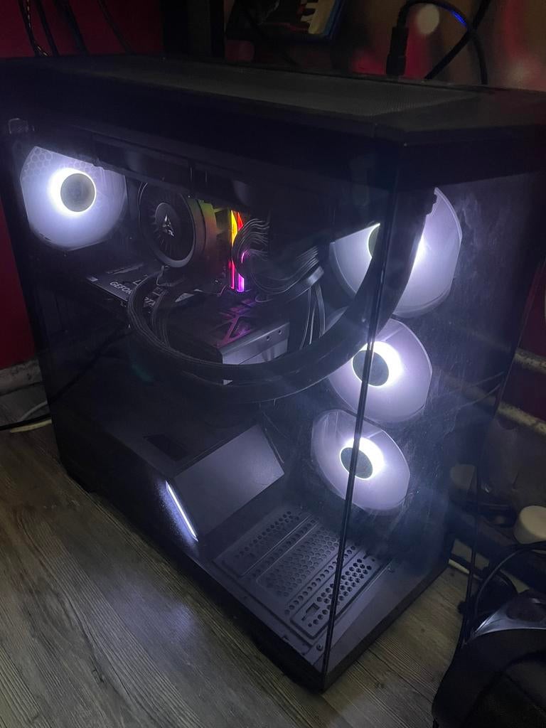 GAMING PC Ryzen 7 7700x 4060TI 32GB RAM 1 TB SSD, 32 GB, Ophalen of Verzenden, Zo goed als nieuw, Gaming