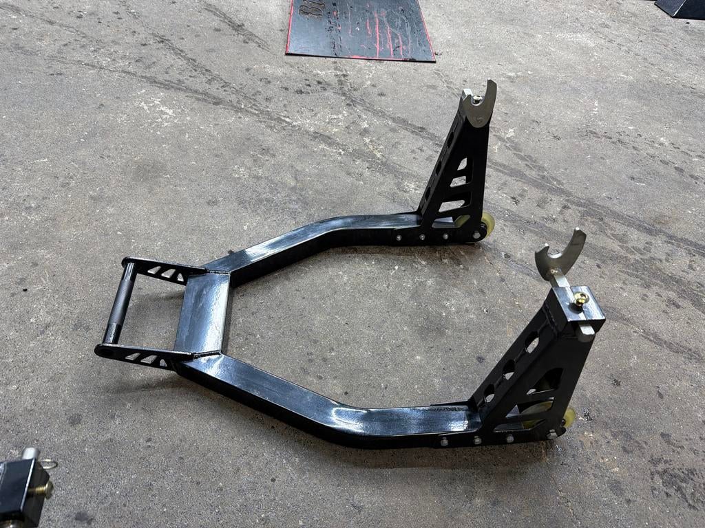 Aluminium Paddock Stands - Zwart - Supersport, Gebruikt, Onbekend, Ophalen of Verzenden, Onbekend