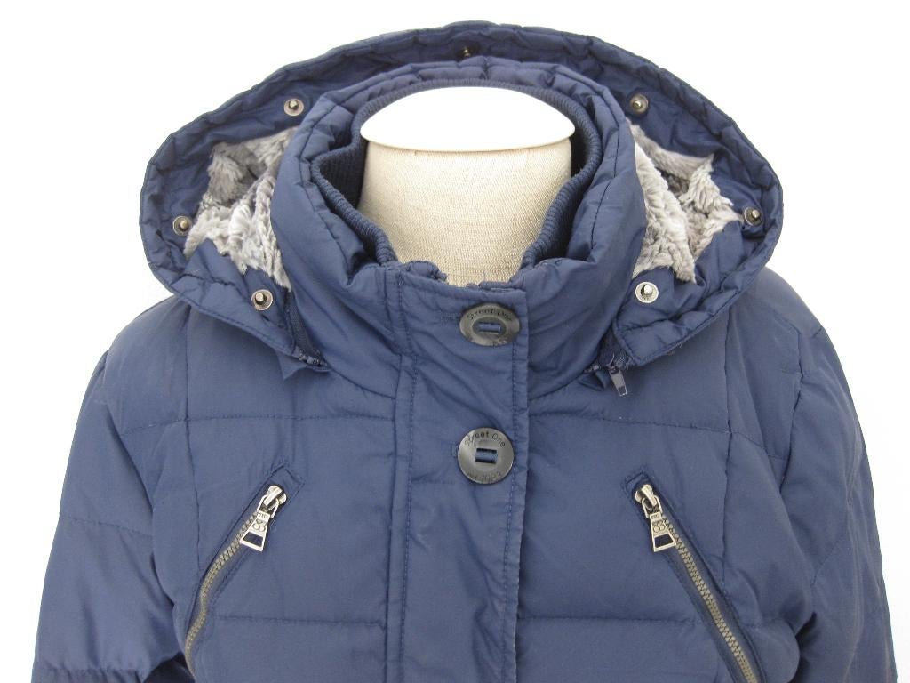 Street One Jas / Winterjas blauw gewatteerd maat 42, Blauw, Ophalen of Verzenden, Zo goed als nieuw, Maat 42/44 (L)