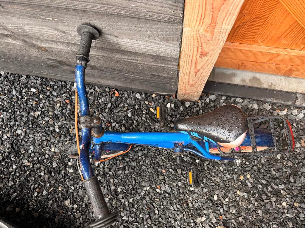 kinderfiets - Booster, Ophalen, Gebruikt, 14 inch of minder, Handrem