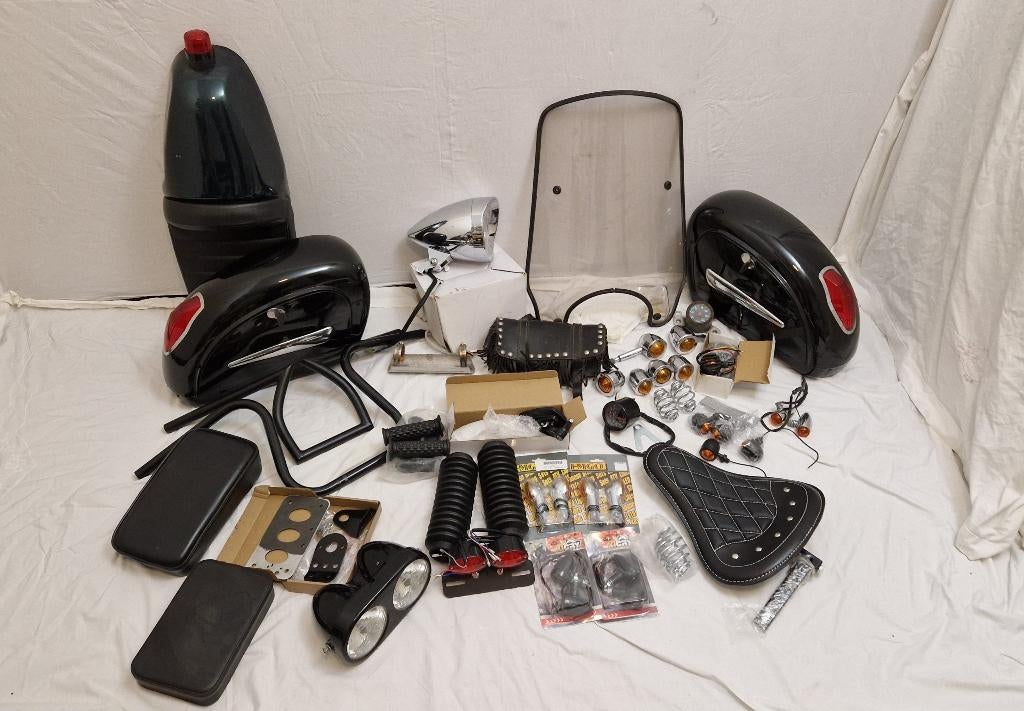 Bobber, cafe racer, scrambler onderdelen, Ophalen of Verzenden