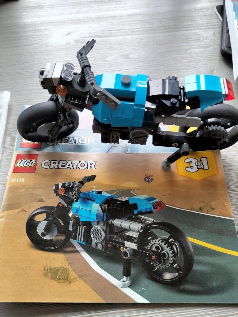 Lego Creator Motor - Complete Set 31114, Ophalen of Verzenden, Zo goed als nieuw, Complete set, Lego
