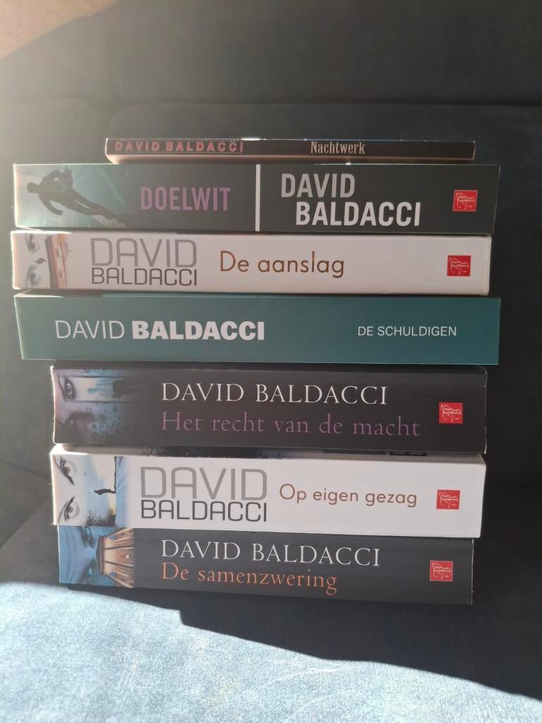 David Baldacci Boeken Collectie - 7 Spannende Thrillers, Boeken, Ophalen of Verzenden, Gelezen