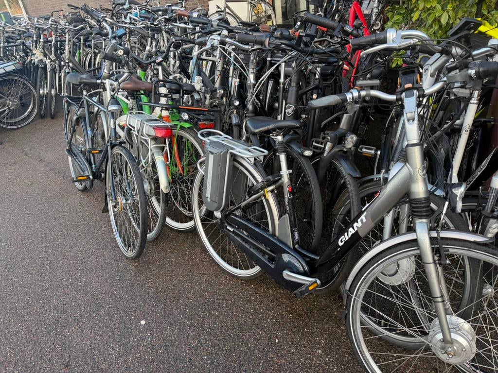 PARTIJ GEBRUIKTE E-BIKES 100 STUKS, Overige merken, Gazelle, Ophalen of Verzenden, Zo goed als nieuw