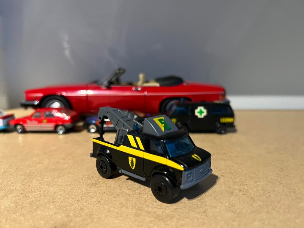 Matchbox dagger force chevy wreck truck pre production, Ophalen of Verzenden, Zo goed als nieuw, Auto, Matchbox