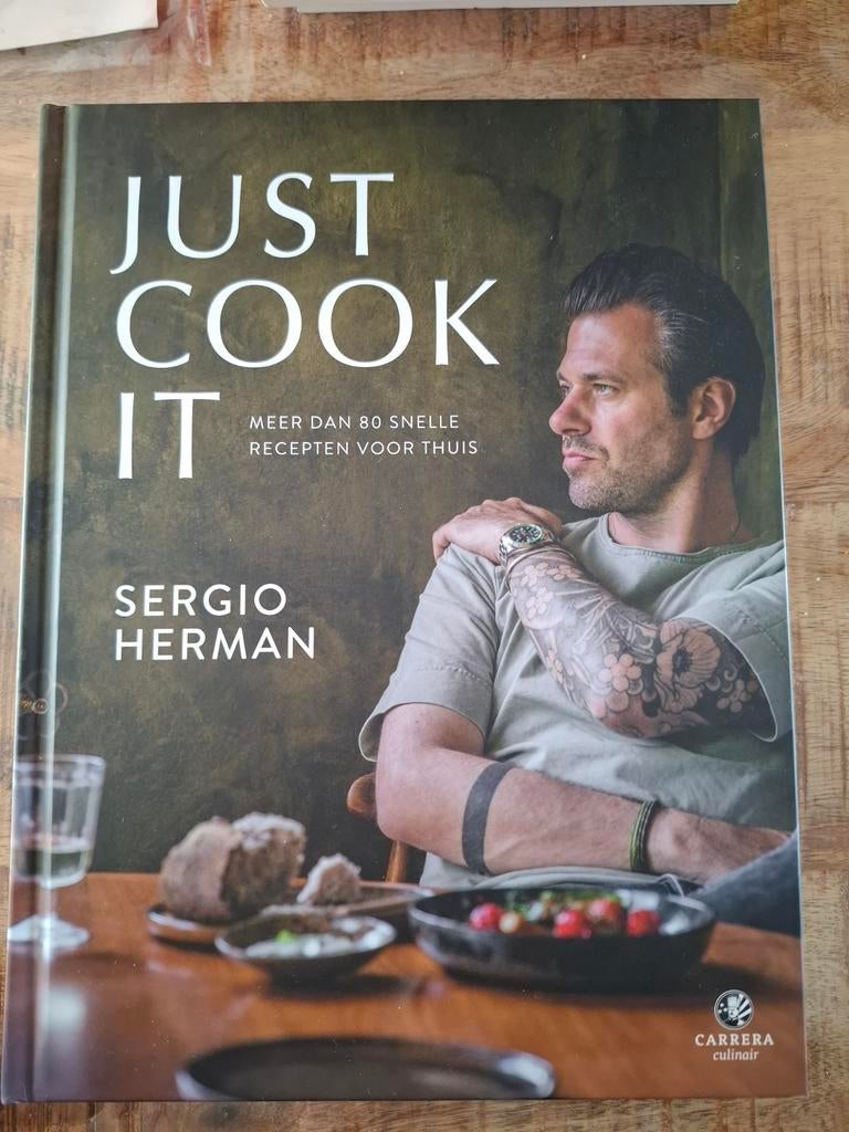 Just Cook It - Sergio Herman Kookboek, Ophalen of Verzenden, Nieuw