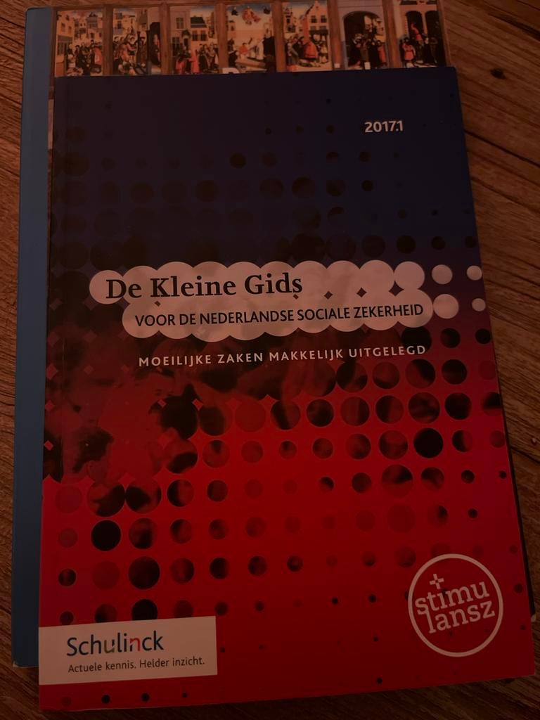 De Kleine Gids Sociale Zekerheid 2017, Ophalen of Verzenden, Gamma, Zo goed als nieuw, HBO