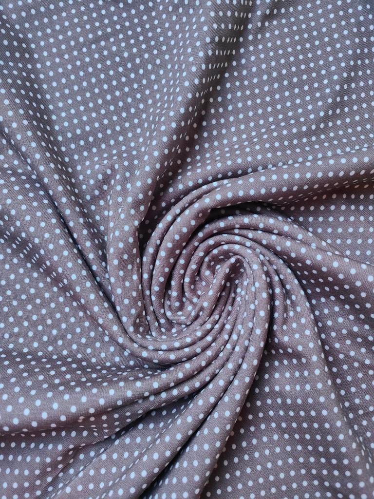 Katoen stof zachte jersey tricot stipjes, 120 cm of meer, Nieuw, Ophalen of Verzenden, Katoen
