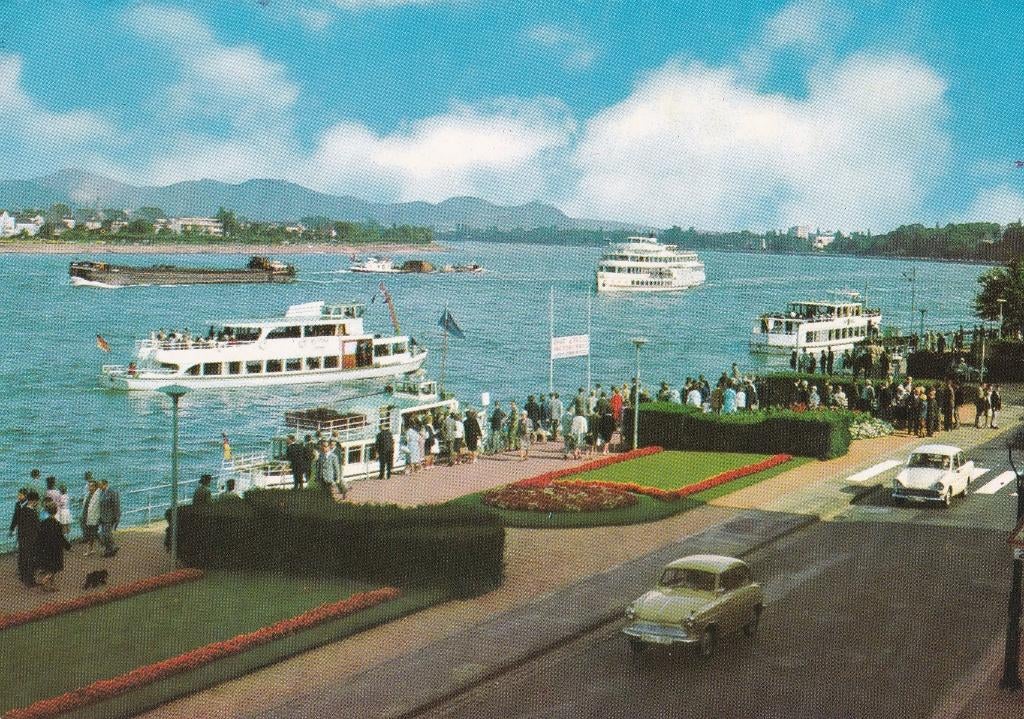 Duitsland Bonn met auto's DAF 33, Lloyd Alexander, Ophalen of Verzenden, 1960 tot 1980, Ongelopen, Duitsland