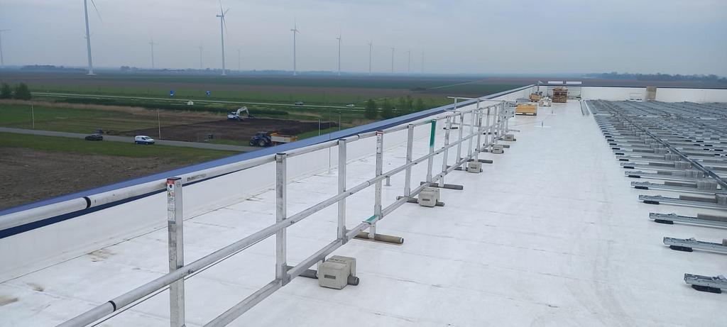 Valbeveiliging hellende en platen daken-RSS kopgevel-500mtr, Ophalen of Verzenden