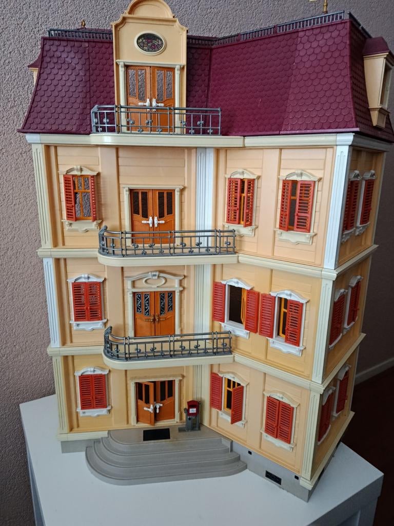 Playmobil Herenhuis 3 verdiepingen, Ophalen of Verzenden, Gebruikt, Poppenhuis